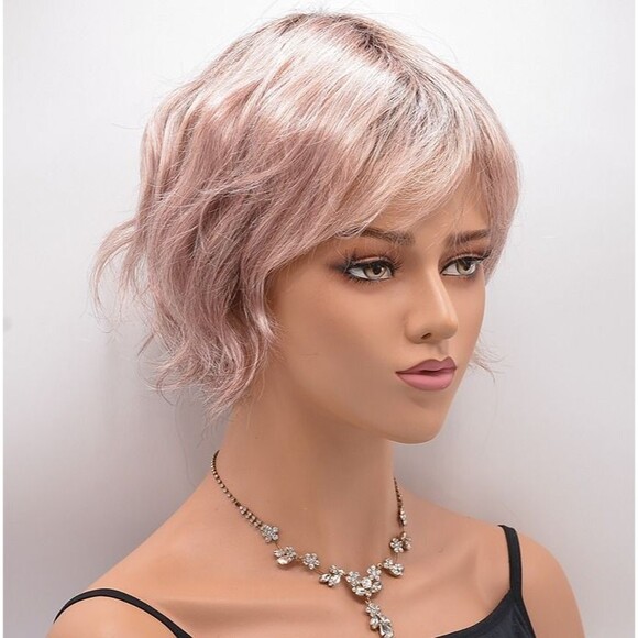 WYATT Wig by RENE OF PARIS, Watermelon-R (Rooted), Basic Cap, NEW main image 11